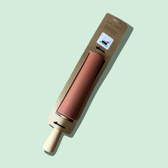 NWT Rae Dunn Fall Thanksgiving Family Gathers Here 15” Long Rolling Pin - Picture 6 of 7